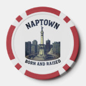Naptown Indiana Monument Circle Poker Chip (Rückseite)