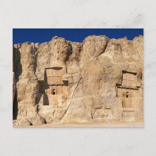Naqsh-e Rustam Necropolis Shiraz Iran Friedhof Postkarte
