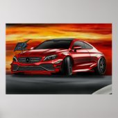 naquash Design mercedes amg c63 s Coupe Poster (Vorne)