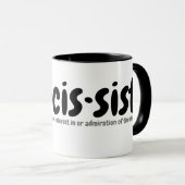 nar ・ cis ・ sistige KaffeeTasse (VorderseiteRechts)