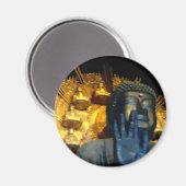 Nara Buddha / Nara Daibutsu Magnet (Vorderseite/Rückseite)