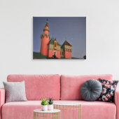 Nara Dreamland Fantasy Castle (Nacht) Leinwanddruck (Insitu (Wohnzimmer))