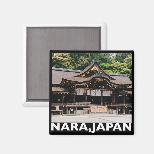 Nara Japan Magnet (Vorderseite/Rückseite)