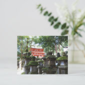 Nara Japan Postkarte (Stehend Vorderseite)