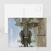 Nara, Japan, Postkarte (Vorne/Hinten)