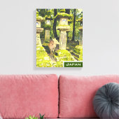 Nara Japan Reh Park Reiseprint Leinwanddruck (Insitu (Wohnzimmer))