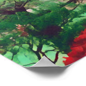 Nara Japan Todai-ji Tempelfahrt Druck Poster (Ecke)