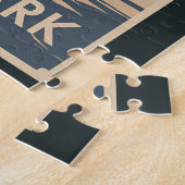 Nara Park Japan Deer Illustration Travel Art Retro Puzzle (Seite)