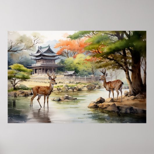 Nara Serenity - Art Print Poster (Vorne)