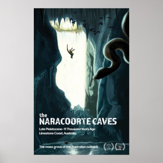 Naracoorte Caves Poster (Vorne)