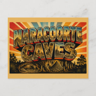 Naracoorte Caves SA Australien Fossilienfundstätte Postkarte