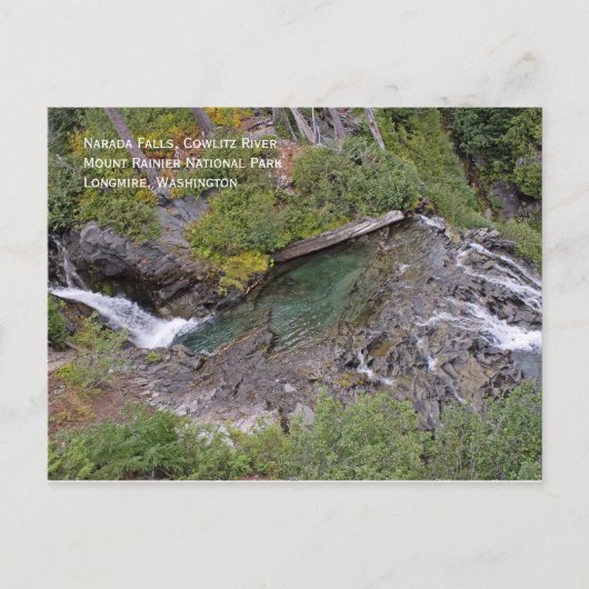 Narada Falls Postcard Postkarte (Vorderseite)