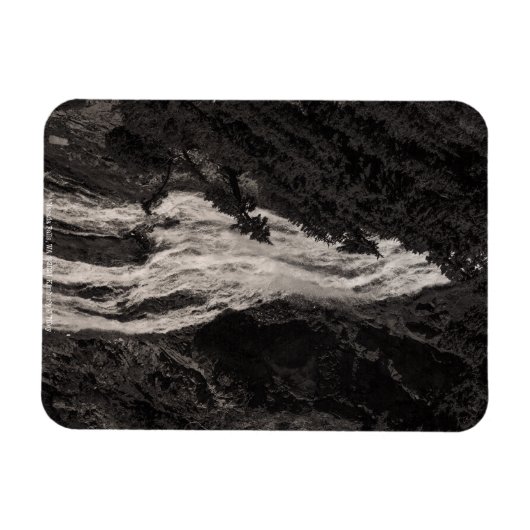 Narada Falls, WA Magnet (Horizontal)