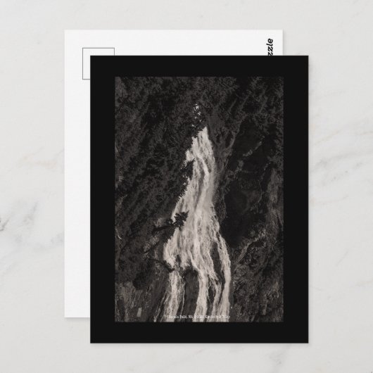 Narada Falls, WA Postkarte (Vorne/Hinten)