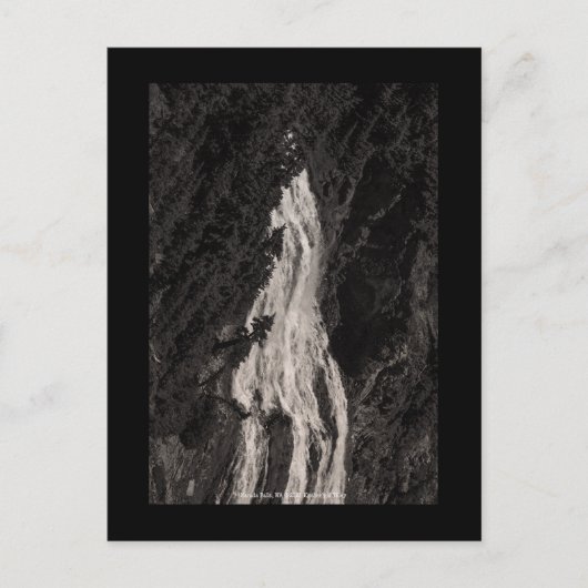 Narada Falls, WA Postkarte (Vorderseite)