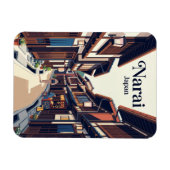Narai-juku-Gasse Japan Magnet (Horizontal)