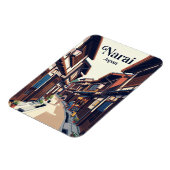 Narai-juku-Gasse Japan Magnet (Linke Seite)