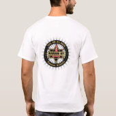 NARAM 57 der Stern-grundlegender BaumwollT - Shirt (Rückseite)