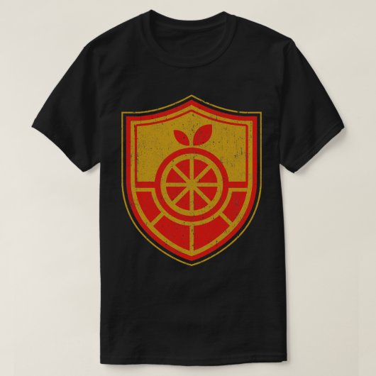 Naranja Academy Wappen Variant T-Shirt (Design vorne)