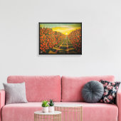 Naranjas de Valencia Malerei von Alfred Fox Leinwanddruck (Insitu (Wohnzimmer))