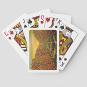 Naranjas de Valencia Malerei von Alfred Fox Spielkarten (Rückseite)