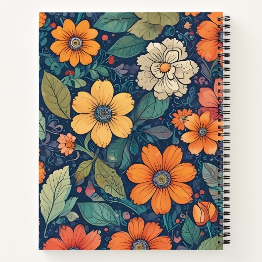 Naranjas en Flor Notizblock (Rückseite)