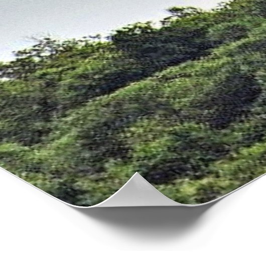 Naranjo de Bulnes, Kalksteinpark, Spanien Poster (Ecke)