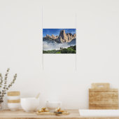Naranjo de Bulnes, Kalksteinpark, Spanien Poster (Küche)