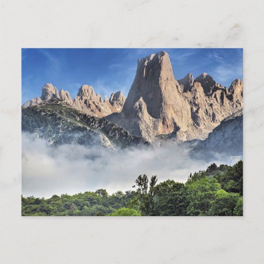 Naranjo de Bulnes, Kalksteinpark, Spanien Postkarte (Vorderseite)
