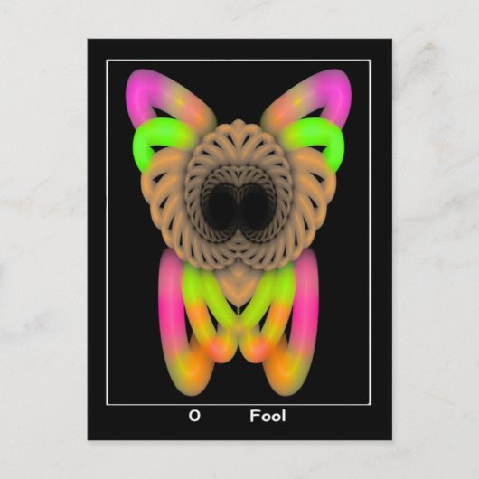 Narbe-Tarot-Karte Hinweiskarte (Vorderseite)