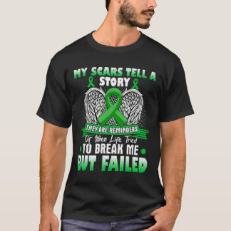 Narben erzählen eine Geschichte - Bewusstsein für  T-Shirt