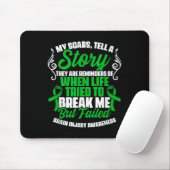 Narben erzählen Story Traumatic Brain Injury Suppo Mousepad (Mit Mouse)