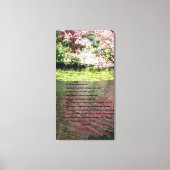 Narben Leinwanddruck (Vorderseite)