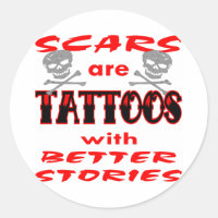 Narben sind Tattoos mit besseren Geschichten
