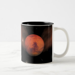 Narben von Mars Zweifarbige Tasse