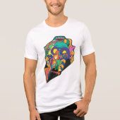 Narbengesicht Tri-Blend Shirt (Vorderseite)