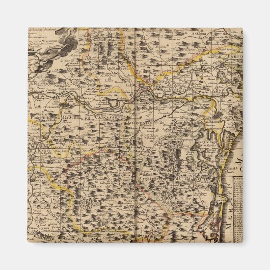 Narbonne Frankreich Magnet (Vorne)