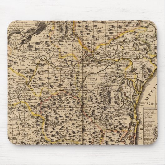 Narbonne Frankreich Mousepad (Vorne)