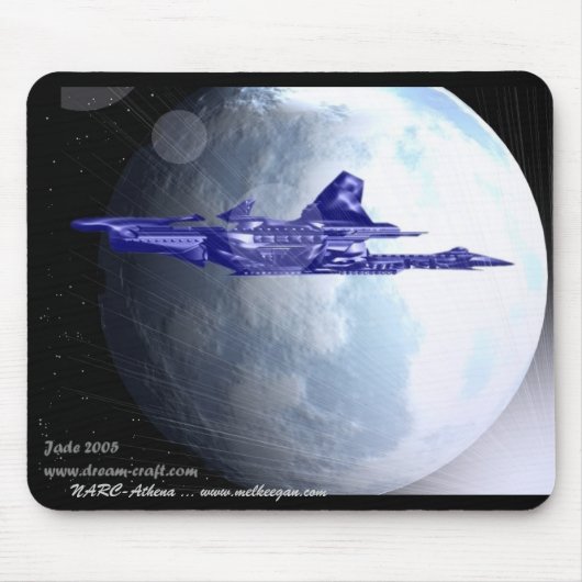 NARC-Athene mousepad (Vorne)