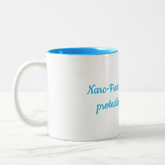 Narc frei Überlebender Frieden schützend heilend Zweifarbige Tasse