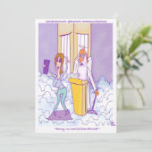 Narcissist-Flachkarte (Stehend Vorderseite)