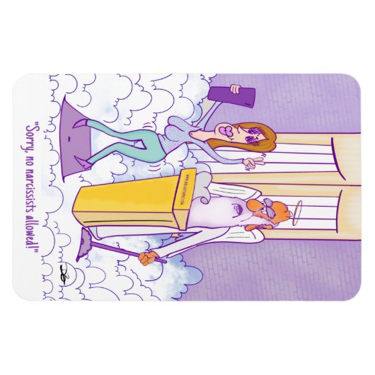 Narcissist Flexible Magnet (Horizontal)