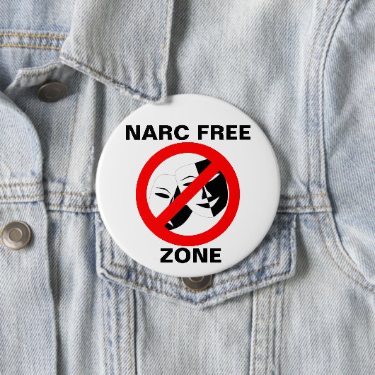Narcissist/Narc Freihafengebiet-Knopf Button (Beispiel)