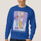 Narcissist nicht erlaubt Deep Royal Sweatshirt (Vorderseite)