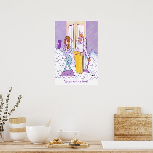 Narcissist Poster (Küche)