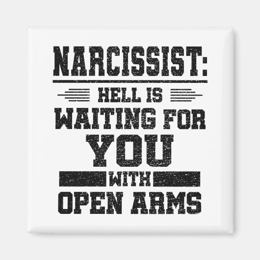 Narcissist Survivor Magnet (Vorne)
