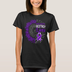 Narcissist zerstört Leben Häusliche Gewalt Awarene T-Shirt