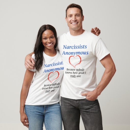Narcissists anonym T-Shirt (Unisex)