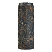 Narcissus at the Well, Medieval Tapestry Thermosbecher (Rückseite)