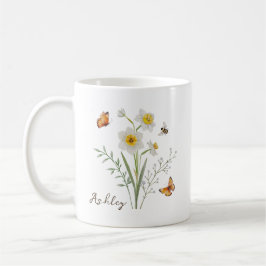 Narcissus Birth Month Flower Kaffeetasse